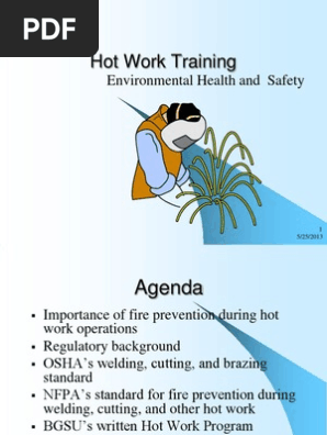 osha hot work program