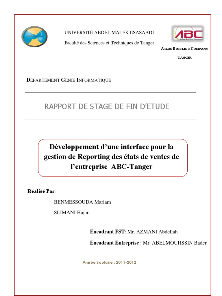 Rapport de Stage de Fin D_etude 2012  Microsoft Visual Studio