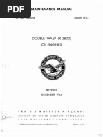 Pratt & Whitney Wasp Manual PDF | PDF | Carburetor | Piston