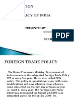 Foreign Trade Policy