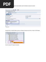 Please Mention The R/3 Backend System Details Under The Software Component As Below