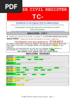 Turkish Civil Aircraft Register 