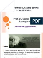 Cambio social: concepciones