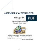 Assemblea Nazionale PD 11-05-13