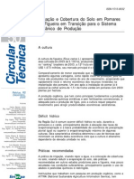 Irrigacao e Cobertura Do Solo em Pomares de Figueira em Transicao Organica