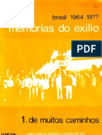 Livro Memorias 1 Exilio