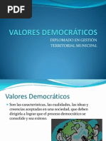 Valores Democráticos