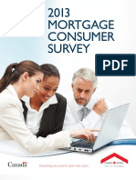 CMHC Mortgage Consumer Survey 2013