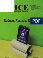 The Voice: Reduce, Recycle, Reinvent (Year 16, Issue 3)