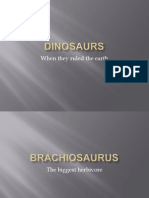 Dinosaurs