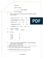 Testes Do 1o Bimestre 2012