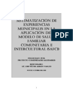 Informe Final Sistematización de Experiencias HCP