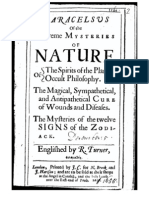 Archidoxes of Magic of The Supreme Mysteries of Nature-Paracelsus-1655
