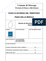 PGT MEZZAGO Norme Governo Del Territorio ADOTTATO