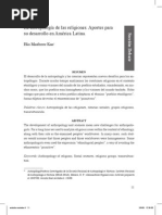 Antropologia de Las Religiones Elio Masferrer