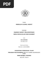 Download MakalahSejarahHaditsMasaPraKodifikasibySN143676066 doc pdf