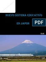 Nuevo Sistema Educativo en JAPON