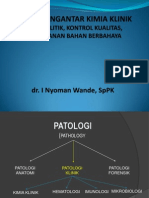 Kuliah Pengantar Kimia Klinik Farmasi