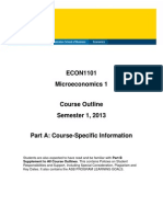 ECON1101 Microeconomics 1 S22013 PartA