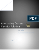 Alternating Current Circuit Solution Manual-Corcoran