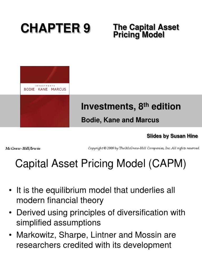 Capital Asset Pricing Model | PDF | Business