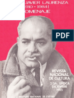 Roque Javier Laurenza - Homenaje