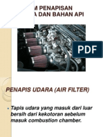 Sistem Penapisan Udara Dan Bahan Api