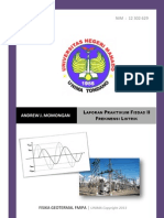 Laporan Praktikum Frekwensi Listrik