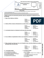 Examen Bimestral 5too Abad Lenguaje