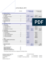 Balance Sheet 11