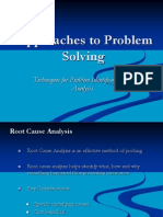 Problem Solving Techniques