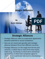 Strategic Alliances: by Ruchi Malego