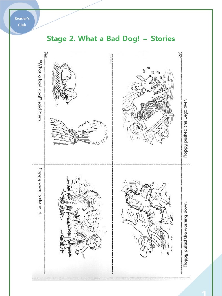 Bad Dog Stories for Readers Club | PDF | Art