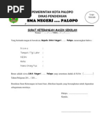Contoh Surat Edaran Sekolah Untuk Wali Murid