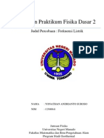 Laporan Praktikum Fisika Dasar II - FREKUENSI LISTRIK