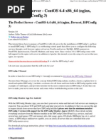 Download The Perfect Server - CentOS 64 x86_64 Nginx Dovecot IsPConfig 3 by Clifford Dsouza SN143757046 doc pdf