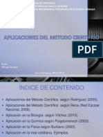 Aplicaciones Del Metodo Cientifico