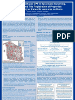 Application of GIS and DPT in Systematic Surveying, Inventory and Title Registration of Properties – A pilot study of Kaneshie town area in Ghana