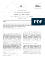 IgA Immune response on Glycoprotein antigen