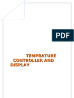 Temperature Control & Display