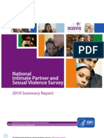 The National Intimate Partner and Sexual Violence Survey 2010 - Summary Report 