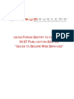 FS Whitepaper Using Forum Sentry to Accomplish NIST Guide to Securing Web Services