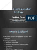 Carter. Human Decomposition Ecology