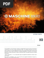 Download Maschine Mikro MK2 Getting Started English by Catalin Stroe SN143782949 doc pdf