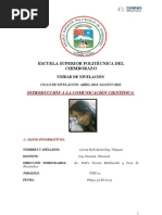 Proyecto Intro. Comunicación Científica