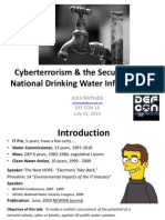 John McNabb - Cyberterrorism & Drinking Water Security - Revised