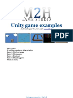Download Unity 3d tutorial with Game Examples by M2H by Ardelean Marian Eugen SN143789040 doc pdf