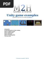 Download Unity 3d tutorial with Game Examples by M2H by Ardelean Marian Eugen SN143789040 doc pdf