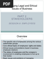 Managing Legal and Ethical Issues of Business