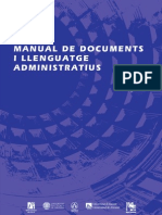 Manual de Documents I Llenguatge Administratius